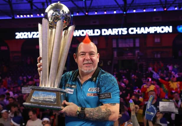 Scotland's Peter Wright won last year's PDC World Championships and is one of the favourites for this year's tournament.