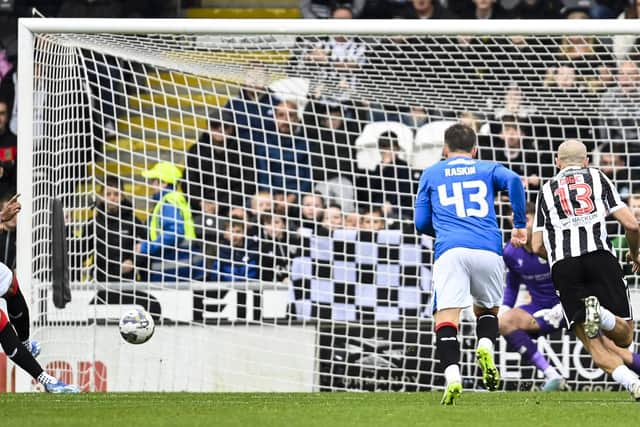 Rangers' James Tavernier requires only three more peantly attempts to earn a special place in the club's history. (Photo by Rob Casey / SNS Group)