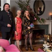Corvisel House – a beautiful Georgian villa in Dumfries and Galloway dating back to 1829 – has been crowned the winner of Scotland’s Christmas Home of the Year in a festive special. Photo credit: Kirsty Anderson/BBC Scotland