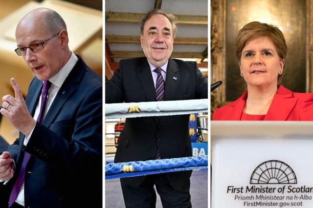 The SNP have had three Holyrood leaders since the establishment of the Scottish Parliament.