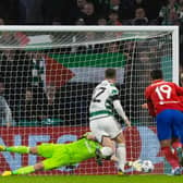 Atletico Madrid's Antoine Griezmann has a penalty saved by Celtic's Joe Hart - could the goalkeeper also prove decisive at the other end?