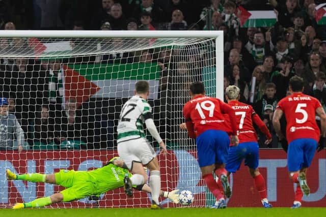 Atletico Madrid's Antoine Griezmann has a penalty saved by Celtic's Joe Hart - could the goalkeeper also prove decisive at the other end?