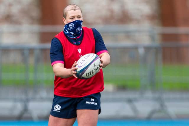 Prop Megan Kennedy is back from injury for Scotland. Picture: Ross MacDonald/SNS