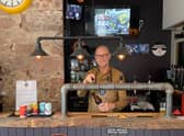 Andrew Pearson in his taproom