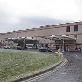 The Borders General Hospital at Melrose.