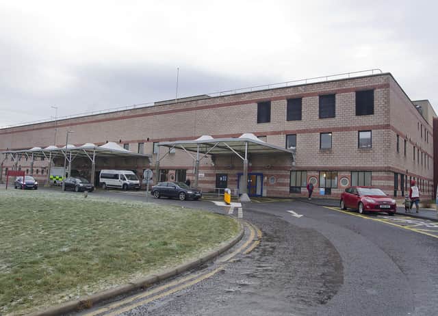 The Borders General Hospital at Melrose.