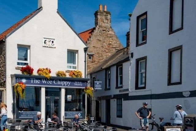 An Anstruther chippy that doesn’t get as much press as the famous Anstruther Fish Bar, but is still well worth a visit, The Wee Chippy was also named in the top 50 best fish and chip takeaways in the UK for 2024.