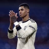 Footballer Marcus Rashford turned food poverty into a major political issue by speaking about his childhood experiences of hunger (Picture: Martin Rickett/PA Wire)