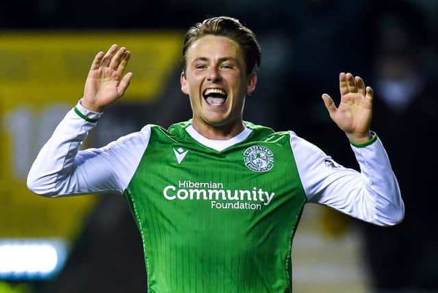 Scott Allan thrilled Easter Road in three separate acts as a "Hibs-type player".