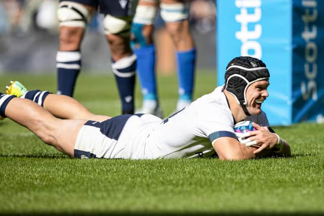 Darcy Graham scored twice in Scotland's win over Italy.