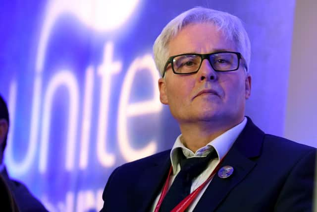 Pat Rafferty, Unite Scottish Secretary