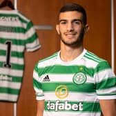 GLASGOW, SCOTLAND - JULY 14: Celtic unveil new signing Liel Abada at Celtic Park, on July 14, 2021, in Glasgow, Scotland. (Photo by Alan Harvey / SNS Group)