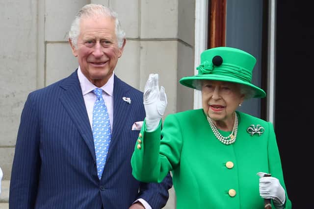 King Charles with the late Queen Elizabeth during the Platinum Jubilee Pageant in June this year (Picture: Hannah McKay/WPA pool/Getty Images)
