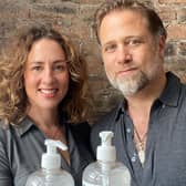 ClearWater Hygiene, which was founded by property developer Andrew Montague and his wife Rachel, produces high grade, UK-manufactured hand sanitiser aimed at frontline workers and the wider public.
