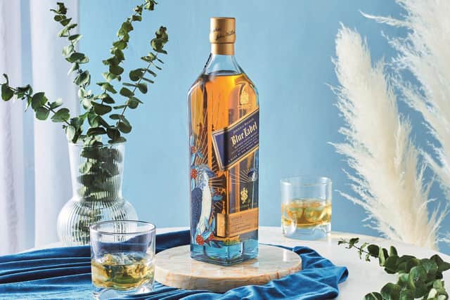 FTSE 100 spirits giant Diageo has a vast portfolio that includes Johnnie Walker whisky (above), Guinness stout and Smirnoff vodka.