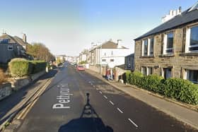 The attack happened in the Pettycur Road area of Kinghorn (Pic: Google Maps)