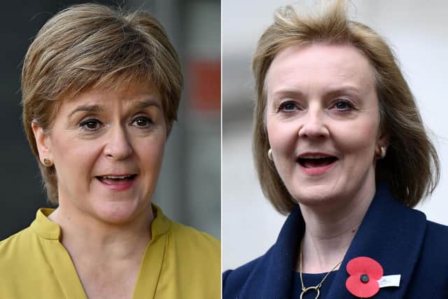 Liz Truss's branding of Nicola Sturgeon as an 'attention seeker' has sparked controversy