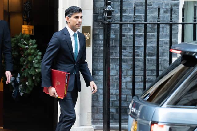 Prime Minister Rishi Sunak leaving 10 Downing Street, London, to appear for the first time in front of the Commons Liaison Committee of select committee chairs, in the House of Commons.