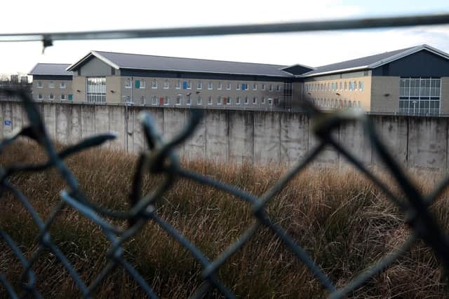 HMP Low Moss prison near Bishopbriggs, East Dunbartonshire