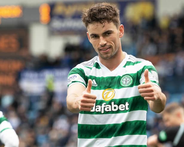 Celtic midfielder Matt O’Riley admits it would be "amazing" to set a new world record for treble wins.  (Photo by Craig Williamson / SNS Group)