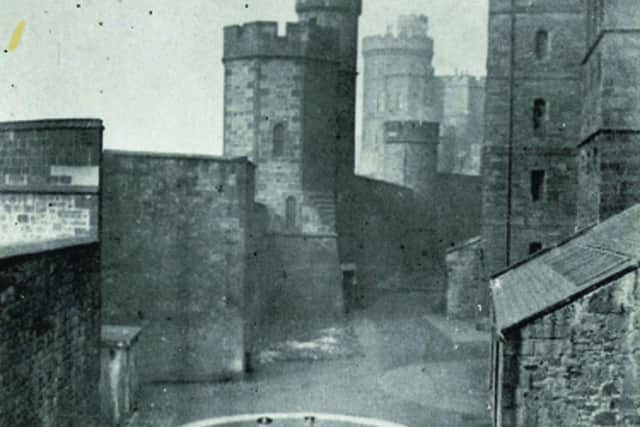 The exercise yard at Calton Jail. PIC.CC