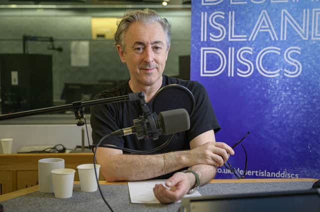 Alan Cumming appearing on Desert Island Discs.