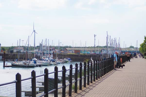 See the sights at Fleetwood’s harbour