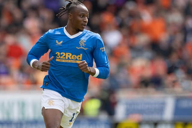 Nigerian international midfielder Joe Aribo has been one of Rangers' most impressive performers this season. (Photo by Steve  Welsh/Getty Images,)