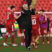 Aberdeen manager Jim Goodwin. (Photo by Craig Foy / SNS Group)