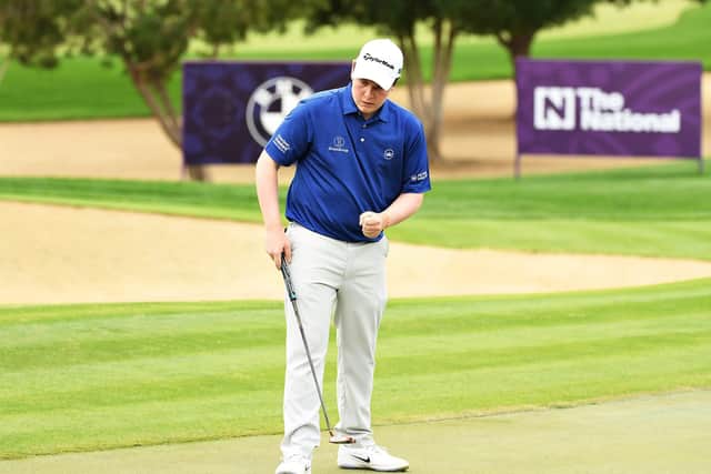 Bob MacIntyre sits joint-44th at the halfway stage in the 102nd US PGA Championship after jumping 65 spots in San Francisco on the back of a classy three-under 67. Picture: Ross Kinnaird/Getty Images