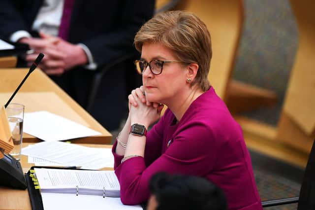 Nicola Sturgeon has suggested Nato should keep an open mind about enforcing a no-fly zone over Ukraine (Picture: Andy Buchanan/PA)