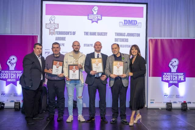 The Hame Bakery of Peterhead took a bronze medal for its steak pie.