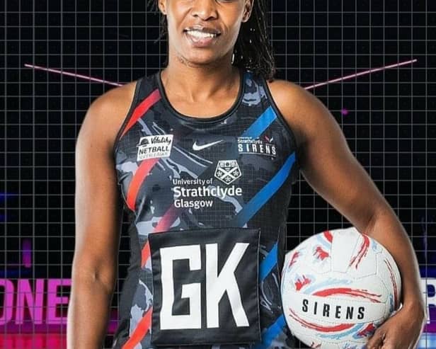 Netballer Towera Vinkhumbo, who plays for the Strathclyde Sirens, says she has not been able to contact family and friends in Malawi since the cyclone hit.