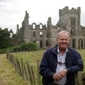 Jack Nicklaus pictured during a visit to Ury Estate, near Stonehaven