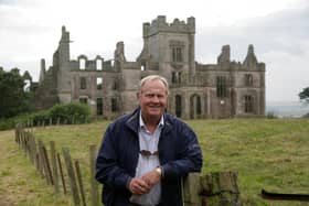 Jack Nicklaus pictured during a visit to Ury Estate, near Stonehaven
