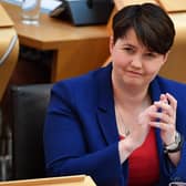 Ruth Davidson could hold the fort at First Ministers Questions in the Scottish Parliament if Douglas Ross MP becomes Scottish Conservative leader (Picture: Jeff J Mitchell/Getty Images)