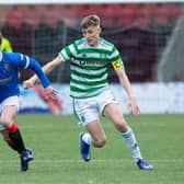 Tony Weston of Rangers and Dane Murray of Celtic have both featured for their respective B teams in the Lowland League this season.  (Photo by Craig Brown / SNS Group)