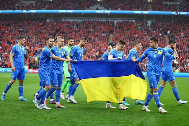 Ukraine's World Cup dream came to and end against Wales.