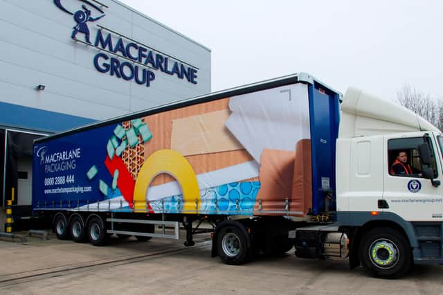 Glasgow based Macfarlane Group is the largest supplier of protective packaging in the UK.