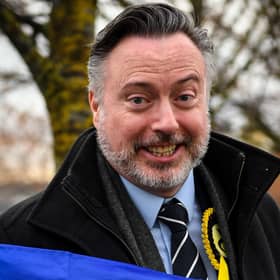 Alyn Smith was one of three SNP MSPs who recently turned up in the Ukraine (Picture: Andy Buchanan/AFP via Getty Images)