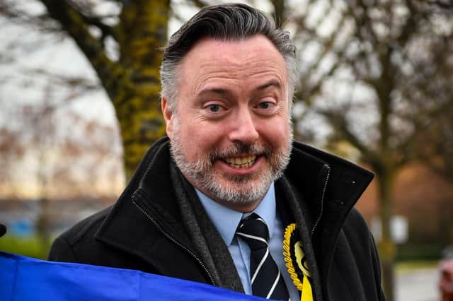 Alyn Smith was one of three SNP MSPs who recently turned up in the Ukraine (Picture: Andy Buchanan/AFP via Getty Images)