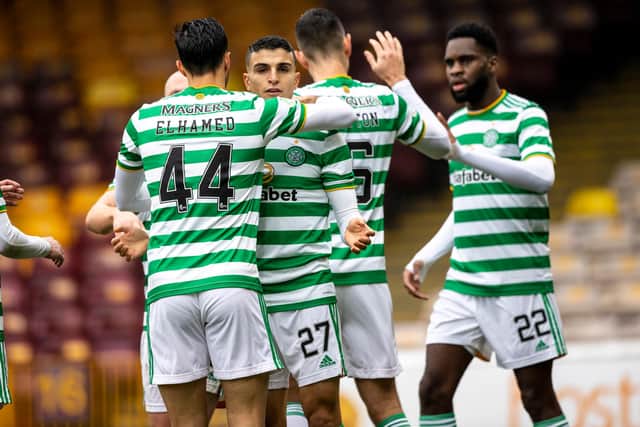 Celtic rediscovered the league winning trail with a 4-1 win over Motherwell.