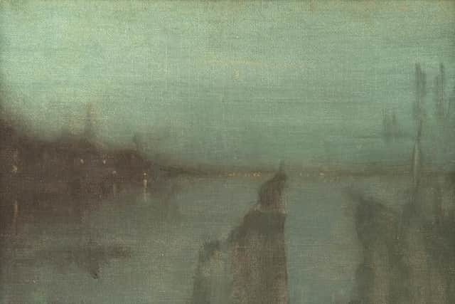 Nocturne, by James Abbott McNeill Whistler, 1875-77 PIC: The Hunterian, University of Glasgow