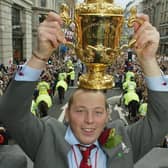 England’s 2003 World Cup winner Steve Thompson has been diagnosed with early-onset dementia.  (Photo by David Rogers/Getty Images)