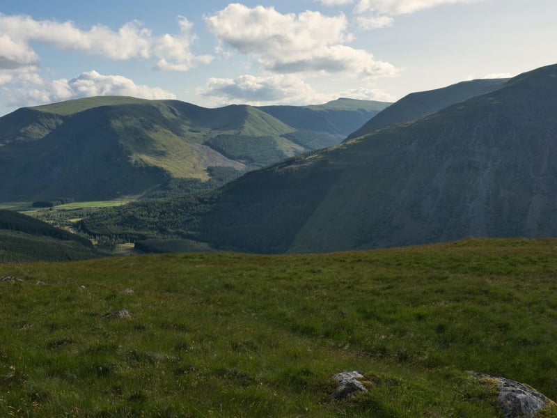 Another accessible adventure in the Cairngorms National Park, you can bag two Munros for the price of one by taking on the twin peaks of Mayar and Dreish, plus the bonus of a lovely walk through Glendoll Forest.