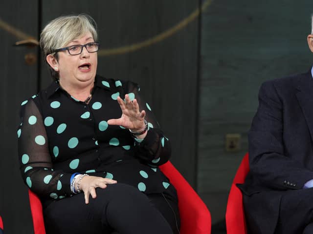 SNP MP Joanna Cherry had been due to take part in an event at the Stand comedy club until staff objected (Picture: Russell Cheyne/WPA pool/Getty Images)