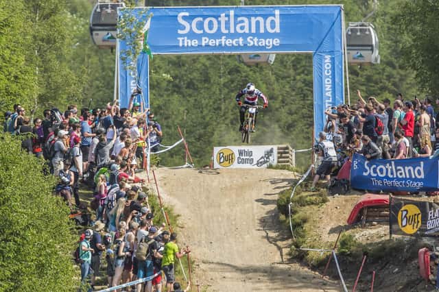 Downhill Mountain Biking will take place at Fort William.  (Photo by Keith Valentine)