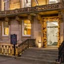 An external view of The Auction Rooms at 22 Queen Street in Edinburgh's New Town. Picture by Angus Behm