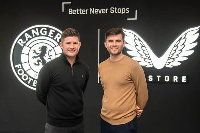 Castore co-founders Phil and Tom Beahon (left)