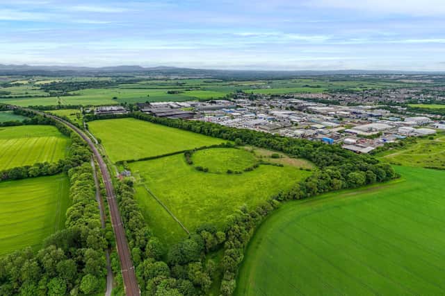 Arches Business Park will extend to an initial 597,000 square feet on the eastern edge of East Mains Industrial Estate, next to to Broxburn, West Lothian.
